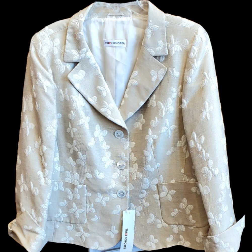Trixi Schober Butterfly Blazer Sz US14